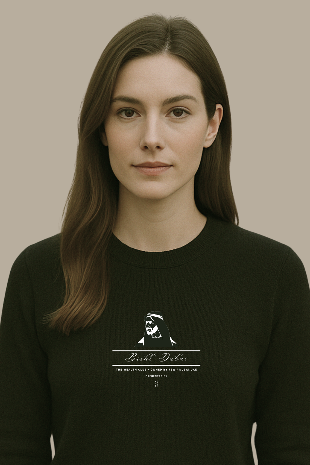THE SHEIKH ZAYED SWEATER | BLACK