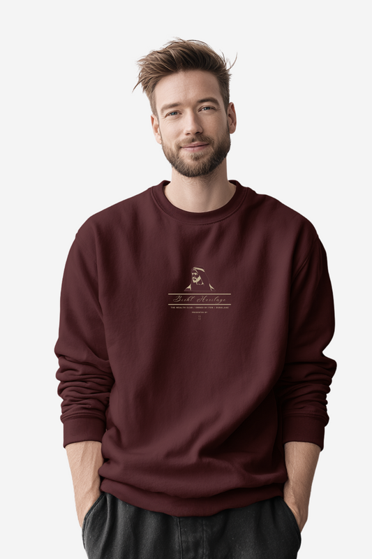 THE SHEIKH ZAYED SWEATER (MAROON)
