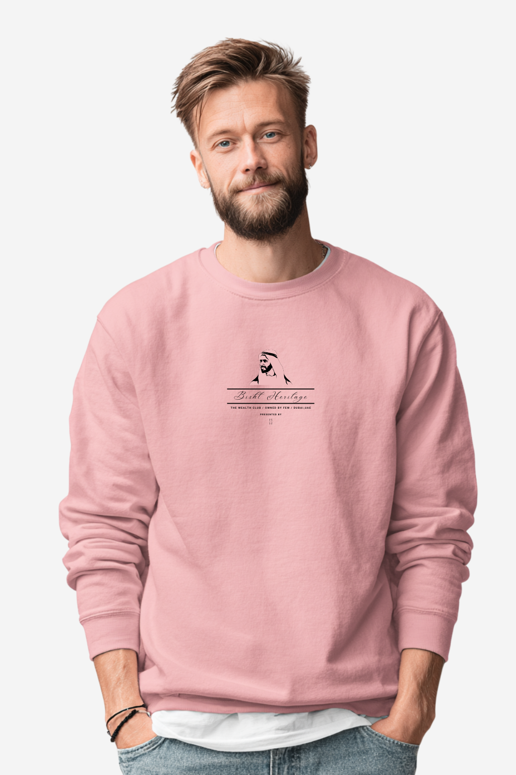 THE SHEIKH ZAYED SWEATER (PINK)