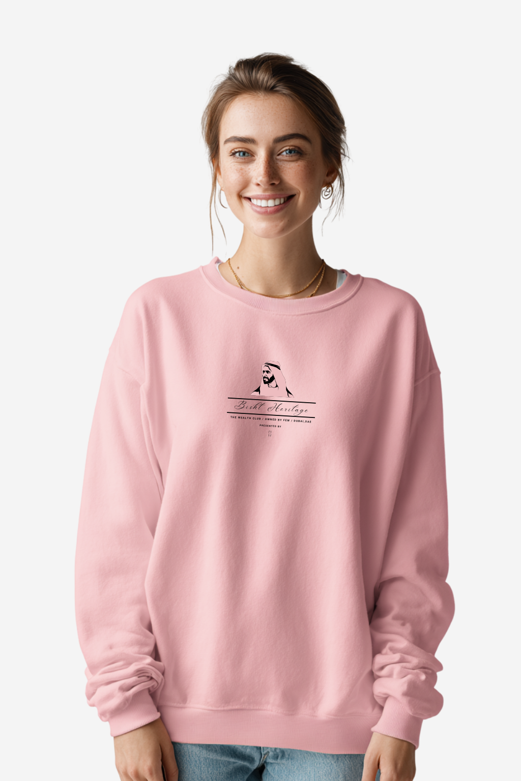 THE SHEIKH ZAYED SWEATER (PINK)