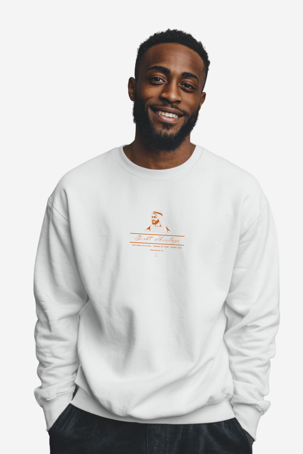 THE SHEIKH ZAYED SWEATER (WHITE)