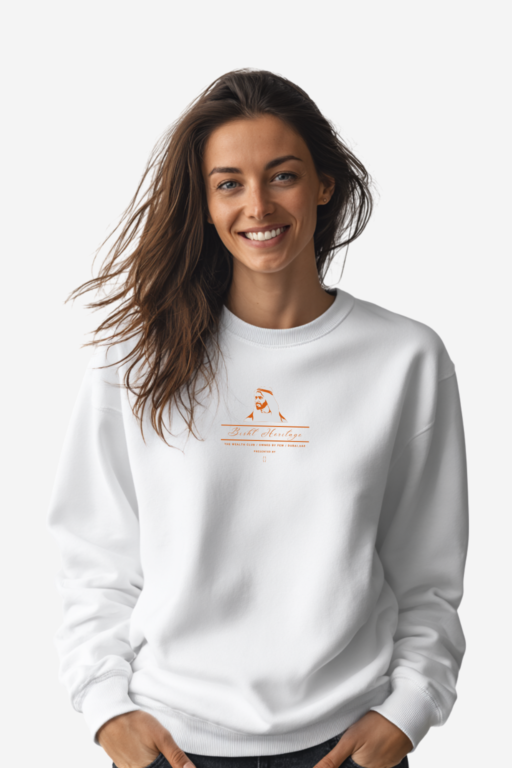 THE SHEIKH ZAYED SWEATER (WHITE)