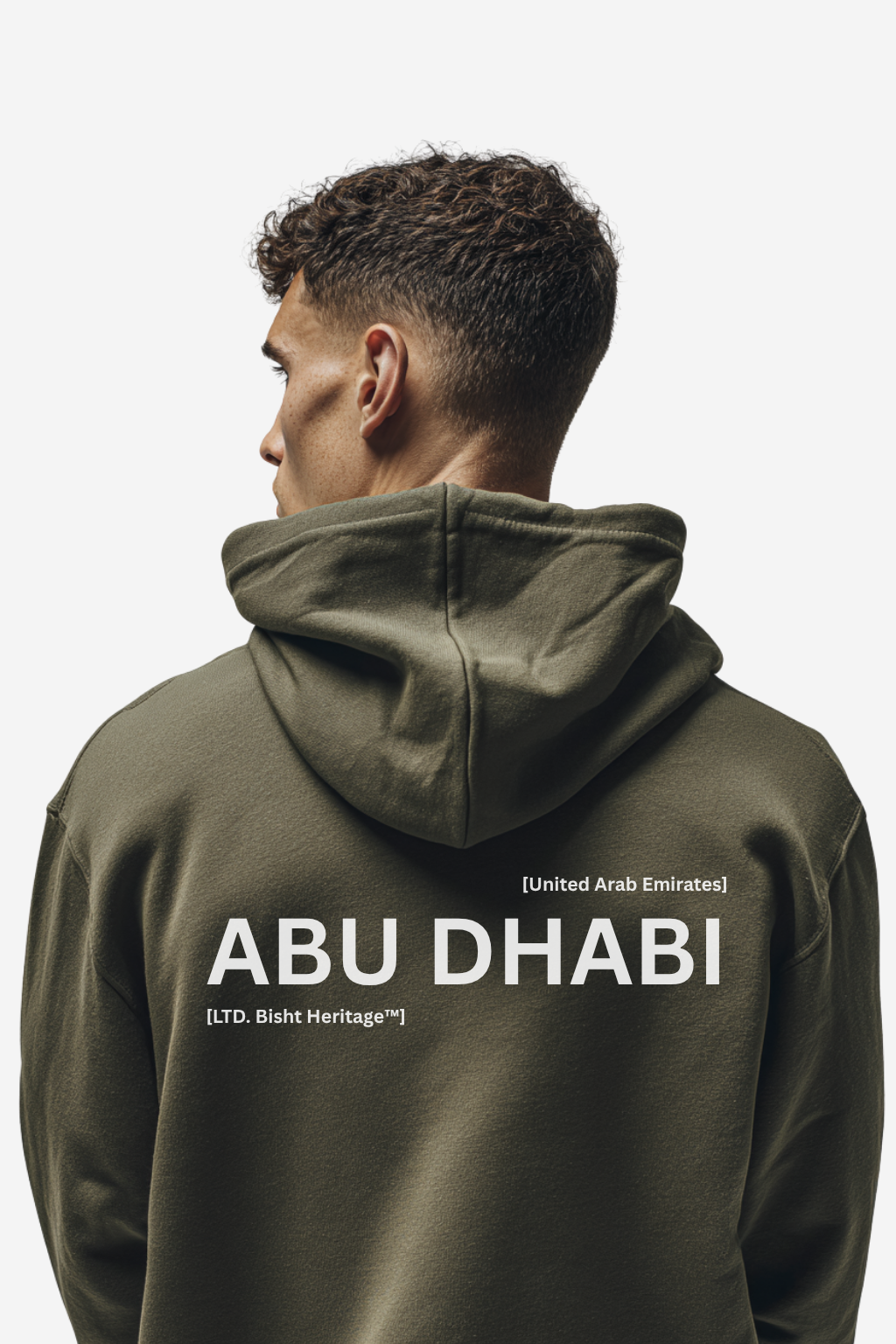 El3asmah Hoodie | Olive Green