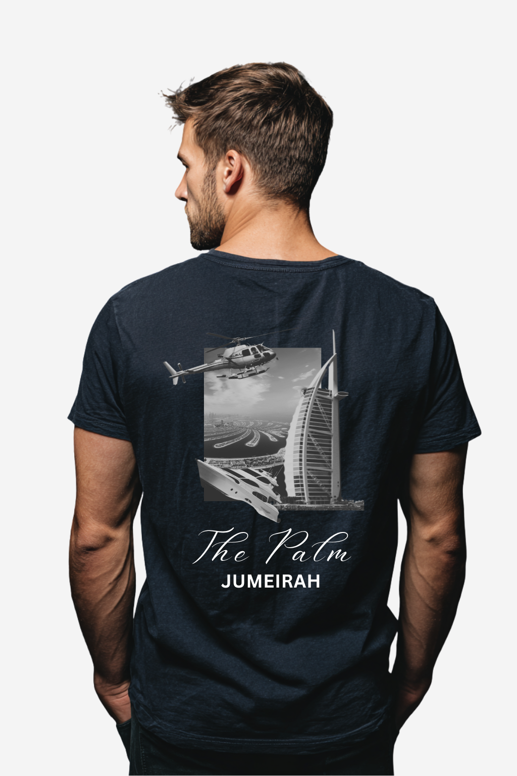 THE PALM JUMEIRAH T-SHIRT | BISHTDUBAI