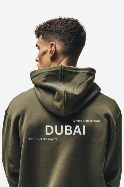 Dar El7y Hoodie | Olive Green