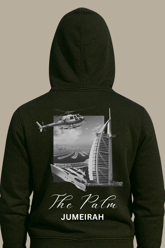 THE PALM JUMEIRAH HOODIE | BISHTDUBAI