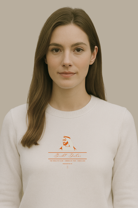 THE SHEIKH ZAYED SWEATER (WHITE)