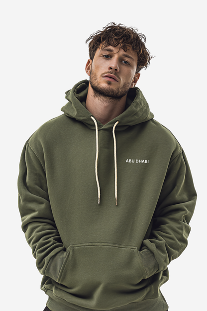 El3asmah Hoodie | Olive Green