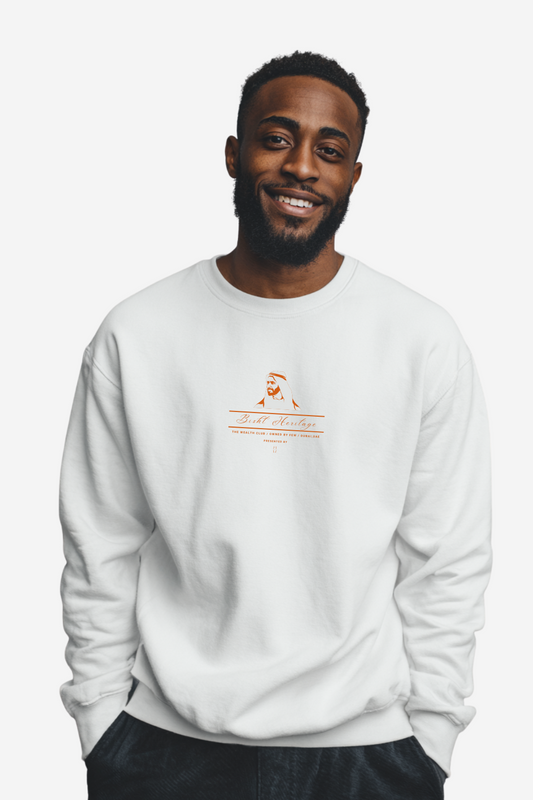 THE SHEIKH ZAYED SWEATER (WHITE)