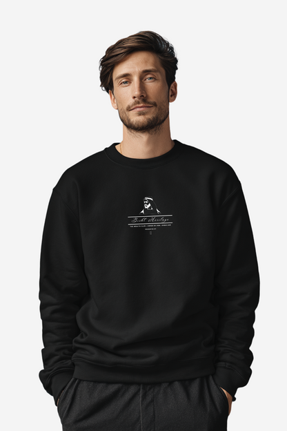 THE SHEIKH ZAYED SWEATER | BLACK
