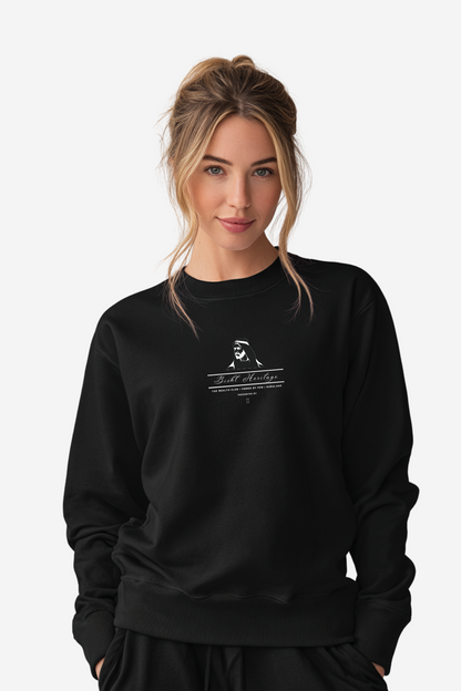THE SHEIKH ZAYED SWEATER | BLACK