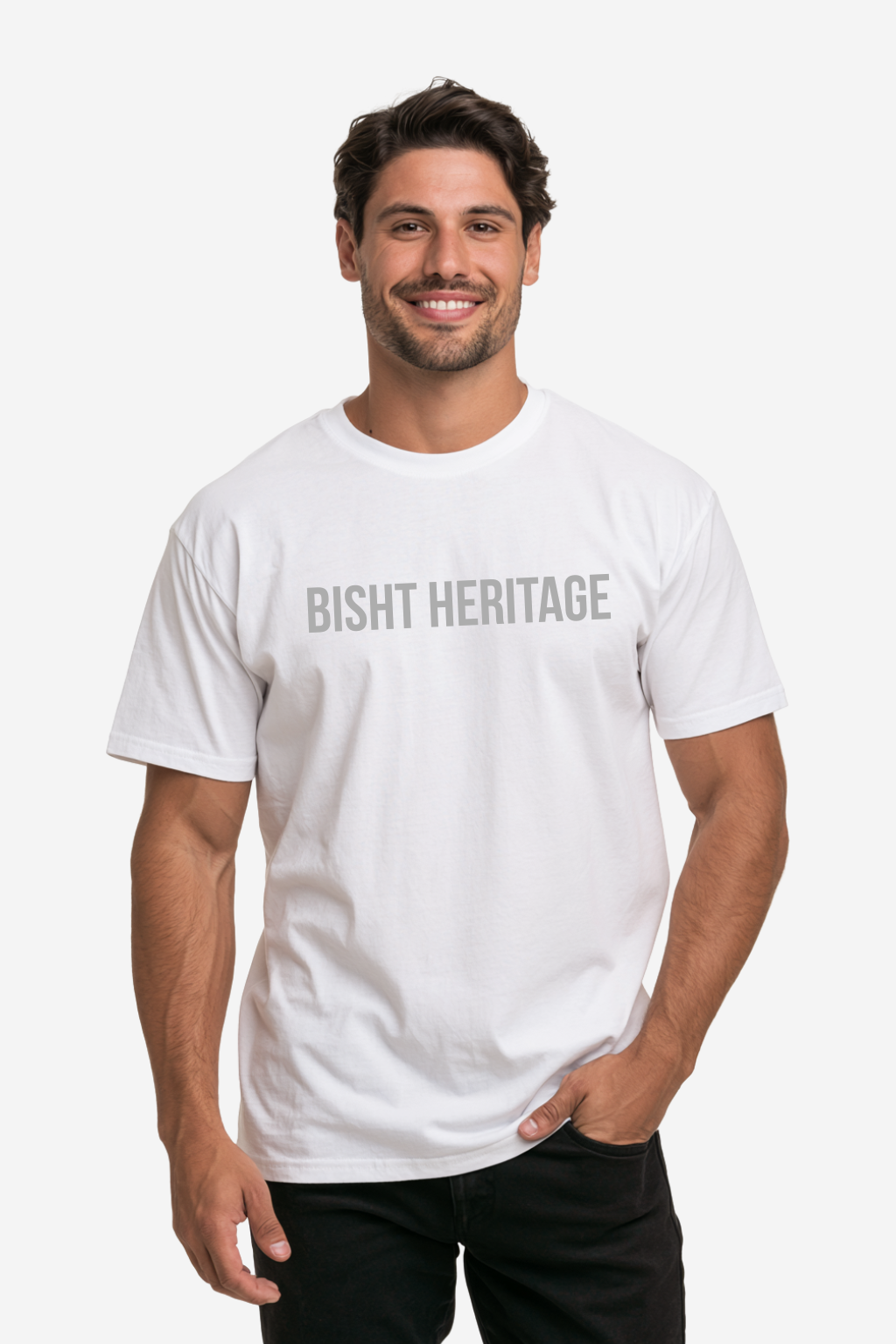 Statement Tee | Silver